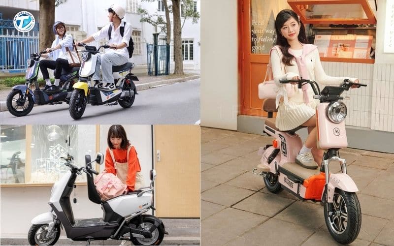 Chọn xe đạp điện dành cho học sinh cấp 2 theo giới tính